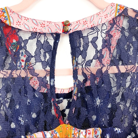 Summery Patchwork Colorful Tank Top - Picture 6 of 8